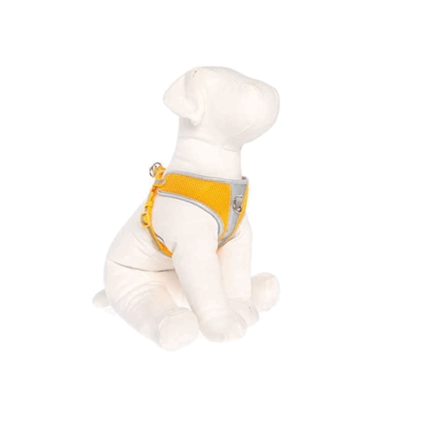 Arnés del perro naranja reflectante Talla S y L