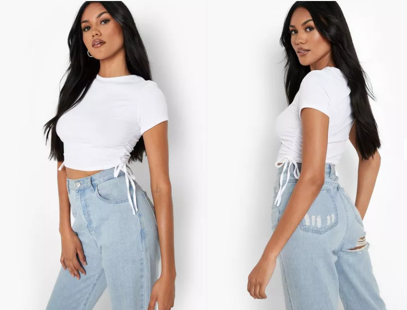 Screenshot_1-21-2.png TOP Blusa CANALÉ FRUNCIDO LATERAL - Imagen 1