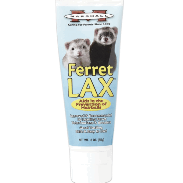 Marshall Ferret Lax Hairball y remedio de obstrucción para hurones, 3 onzas