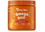 Zesty Paws Skin Health Omega 3 masticables suaves para perros - Sabor a pollo - 90 unidades