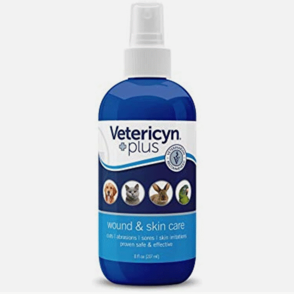 Vetericyn Plus Spray para el cuidado de la piel y heridas de todos los animales