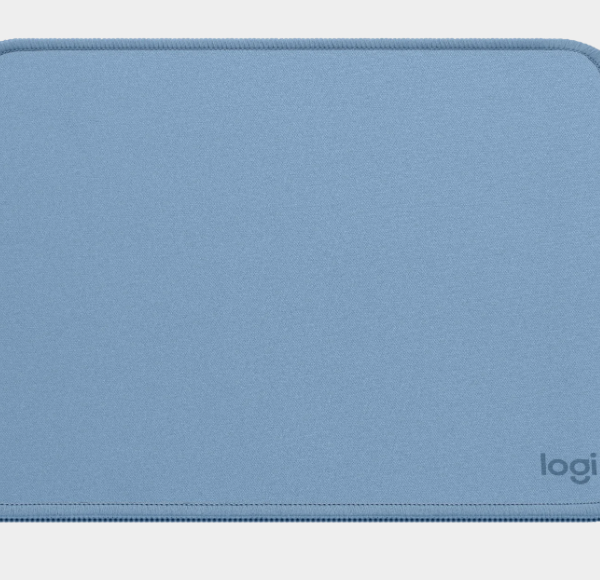 Mouse Pad Logitech Serie Studio: Alfombrilla de Ratón Premium Antideslizante y Resistente a Salpicaduras - Diseño de Tela Suave (Varios Colores)