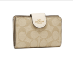BILLETERA COACH CON BROCHE
