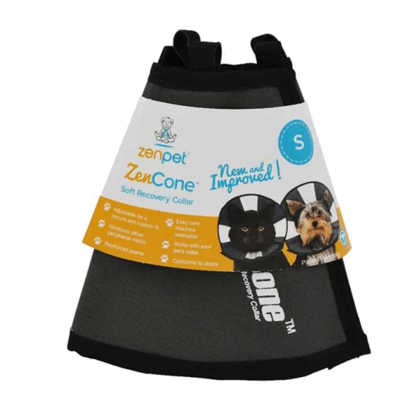 Zenpet Zen cono de recuperación suave para perros y gatos pequeño