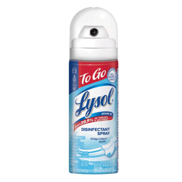Lysol To Go Desinfectante en Aerosol - 1.5oz