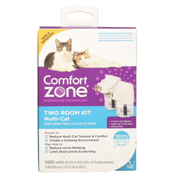 Zona de confort multicat difusor para gatos gatitos (paquete de 2)