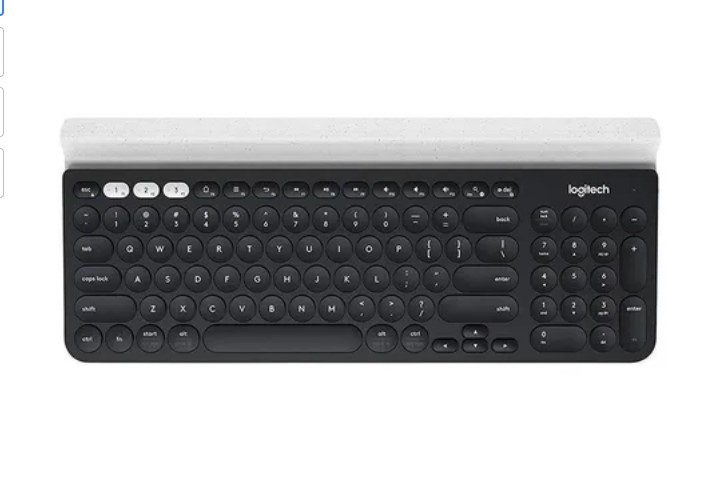 Screenshot_1-5.jpg Teclado Bluetooth Logitech K780 Qwerty Inglés Us Color Negro Y Blanco - Imagen 1