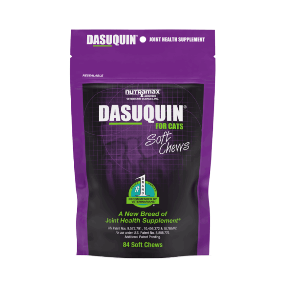 Suplemento Articular #1 Dasuquin® Soft Chews para Gatos: Mejora la Movilidad Felina (84 Bocados)