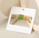 2 paquetes x 6 pares/juego de aretes de perlas de moda