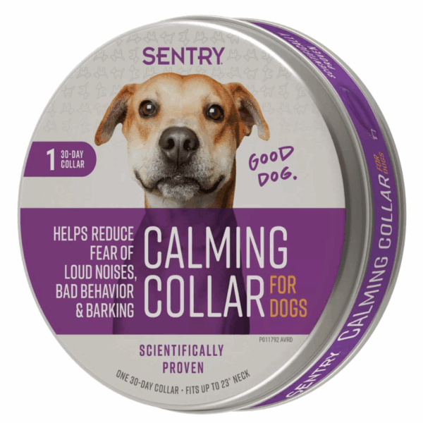 Collar de perro calmante Sentry x1