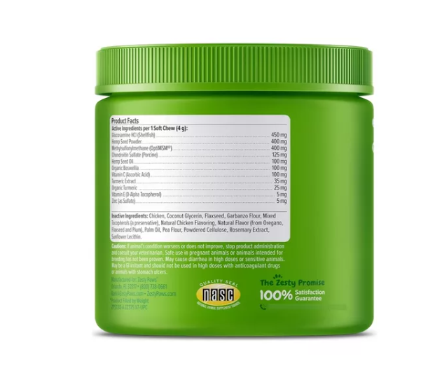 Screenshot_10-3-3.png Zesty Paws Mobility Bites Suplemento Para Articulaciones - Imagen 2