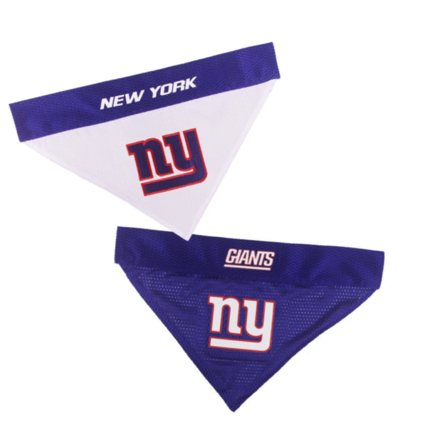 Bandana reversible new york giants para mascota
