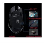 Free Wolf Free X7 Ratón Inalámbrico Recargable - Imagen 2