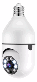 Cámara Home Bulb Camera Hd Inalámbrica Con Detección De Movi - Imagen 3