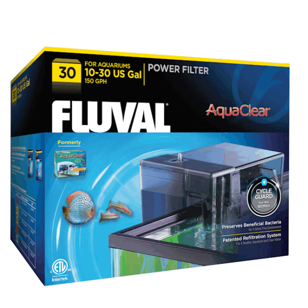 Filtro de potencia para acuario Fluval AquaClear 30