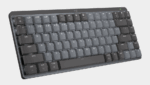 Logitech MX Mechanical Mini for Mac: Teclado Inalámbrico Mecánico Low-Profile, Iluminado, Layout US QWERTY y Conectividad Bluetoot