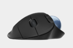 Logitech Ergo M575: Mouse Trackball Inalámbrico con Diseño Ergonómico, Doble Conexión (Logi Bolt USB y Bluetooth), Seguimiento Óptico de Precisión (Color Negro) - Imagen 3