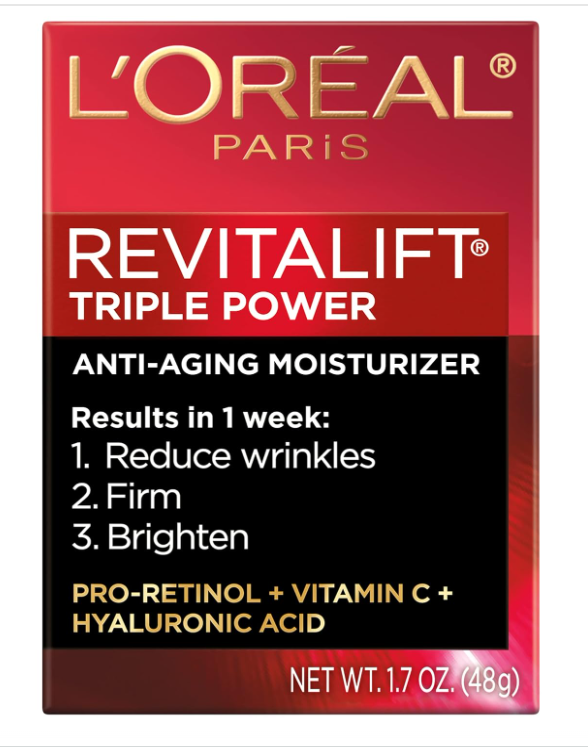 Screenshot_2-3-10.png Crema facial hidratante facial de L'Oreal Paris Skin Care, Revitalift Triple Power anti-edad con Pro Retinol - Imagen 2