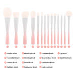 Docolor - Set de pinceles para ojos Small Waist (14 piezas) - Imagen 2