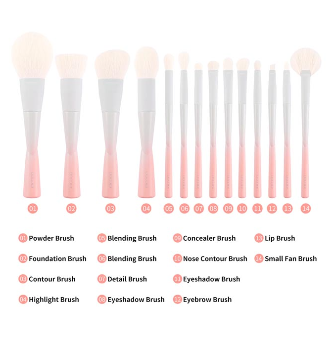 Screenshot_2-73.png Docolor - Set de pinceles para ojos Small Waist (14 piezas) - Imagen 2