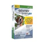 Anti Pulgas Sentry Fiproguard Plus X6 Para Perro 23- 44lbs - Imagen 2