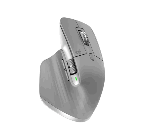 Mouse Inalámbrico Recargable Logitech Master Series Mx Master 3 Gris Medio