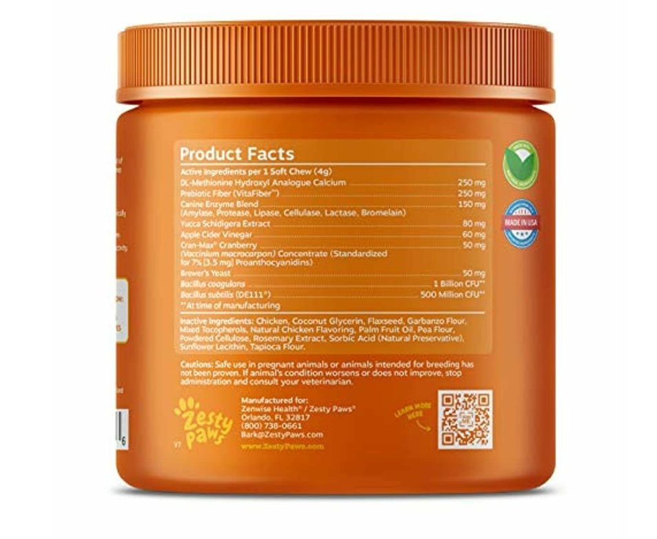 Screenshot_2-8-10.png Zesty Paws Stay Green Bites para perros - Quema de hierba Masticables - Imagen 2