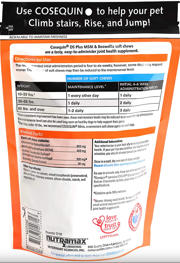 Screenshot_2-91-1.png Cosequin DS Plus MSM para perros, 60 masticables blandos - Imagen 2