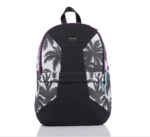 MOCHILA SPRAYGROUND MALLA TROPICAL CORTE Y COSTURA DELUX NEGRA/BLANCA