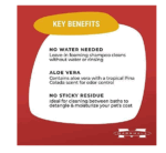 Espuma desodorante y desenredante natural de aloe Marshall - Imagen 3