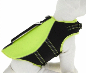 Arcadia Trail Chaleco salvavidas amarillo de alta visibilidad para perros, ayuda a la flotación S - Imagen 2