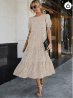 PRETTYGARDEN - Vestido de estilo bohemio - Imagen 2