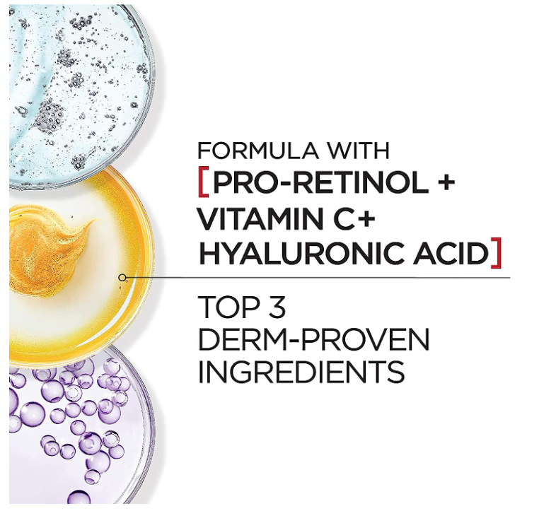 Screenshot_3-5-12.png Crema facial hidratante facial de L'Oreal Paris Skin Care, Revitalift Triple Power anti-edad con Pro Retinol - Imagen 3