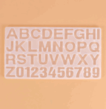 SHEIN Molde del alfabeto - Imagen 3