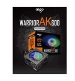Aigo Warrior AK600 Max 600W fuente de alimentación silenciosa 12cm RGB - Imagen 3