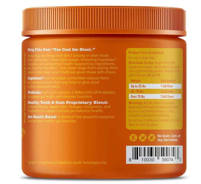 Screenshot_3-7-10.png zesty Paws Chew No Poo Suplemento Contra La Coprofagia - Imagen 3