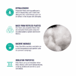 Cama estilo cabaña para gatos con forma de pirámide de pelo rosa degradado Whisker City - Imagen 4