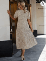 PRETTYGARDEN - Vestido de estilo bohemio - Imagen 3