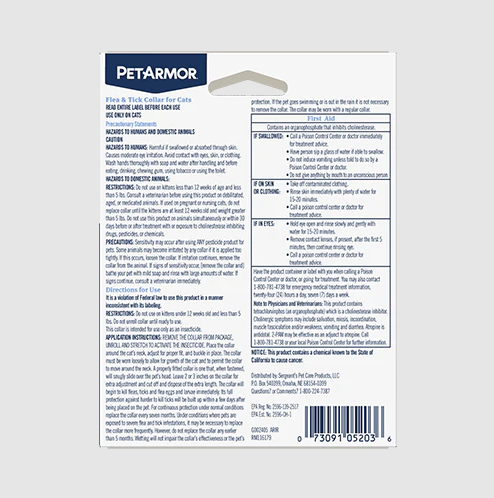 Screenshot_4-35-4.png PetArmor ® Collar contra pulgas y garrapatas para gatos - Imagen 3