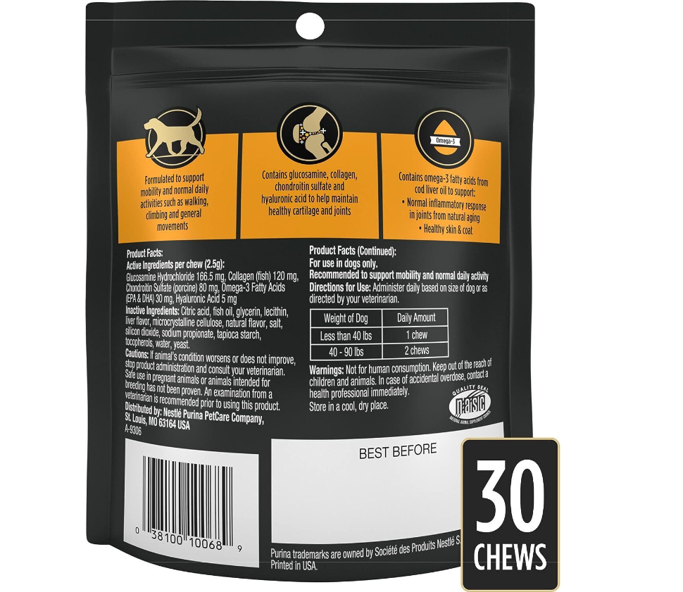 Screenshot_5-15-7.png Purina Pro Plan Suplemento articular veterinario para cuidado articular - perro - Imagen 2