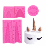 Molde de silicona de unicornio Animalsl