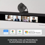 Webcam Logitech Brio 300, Full Hd 1080p, Rightlight 2, Usb-c - Imagen 6