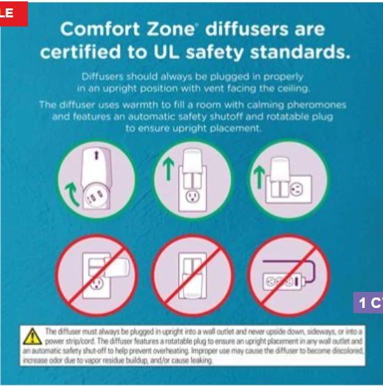 Screenshot_5-8-3.png Recambio calmante Comfort Zone para gatos individuales y múltiples, 1 paquete, 48 ml - Imagen 5