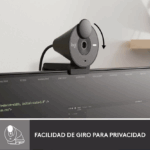 Webcam Logitech Brio 300, Full Hd 1080p, Rightlight 2, Usb-c - Imagen 7