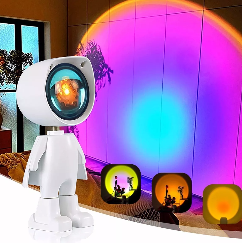 Screenshot_6-8-2.png Lampara En Forma De Robot Proyector De Luz Led Recargable - Imagen 2