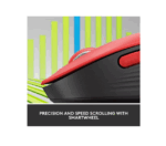 Mouse M650 L Rojo - Imagen 2