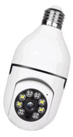 Cámara Home Bulb Camera Hd Inalámbrica Con Detección De Movi - Imagen 8
