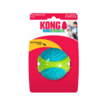 KONG CoreStrength Ball: Pelota de Juguete para Perros con Núcleo Reforzado Multicapa, Resistente para Masticadores y Salud Dental