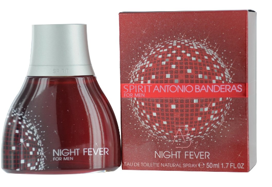 Antonio Banderas Spirit Night Fever Eau De Toilette Spray para hombres, 1.7 onzas