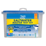 API SALTWATER MASTER TEST KIT: Kit de Prueba Maestro para Acuarios de Agua Salada, Mide pH de Rango Alto, Amoníaco, Nitritos y Nitratos (Más de 550 Pruebas)